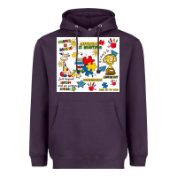 Plum autism Heavyweight Hoodie - Artiststas