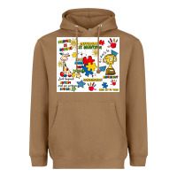 Toasted Coconut autism Heavyweight Hoodie - Artiststas