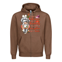 Chestnut patience a dash of kindness Zipper Hoodie - NancyCooperArtShop