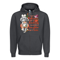 Smoke patience a dash of kindness Zipper Hoodie - NancyCooperArtShop