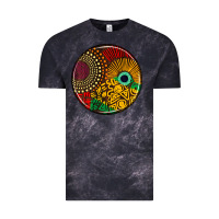 Cloud Black Juneteenth car coaster Vintage Tee - AdoDesignShop