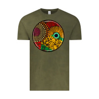 Vintage Olive Juneteenth car coaster Vintage Tee - AdoDesignShop
