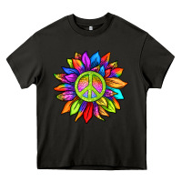 Asphalt pride sunflower Heavy Core Tee - texasbilliewilder