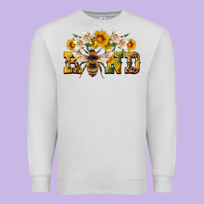 Bee Kind Premium Sweatshirt Designed By Artiststas