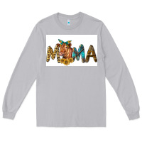Moon Dust Western Cow Red Angus Mama Long Sleeve Tee - LillyAllenDesigns