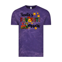 Cloud Purple santa's favorite mini Vintage Tee - AdoDesignShop
