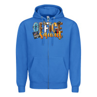 True Royal office squad Zipper Hoodie - NancyCooperArtShop