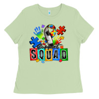 Matcha soccer support squad autism Ladies Tee - Zillion Design Studio