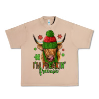 Burro i'm freakin freezin christmas long haired cow Urban Heavy Tee - Jasminsmagicworld