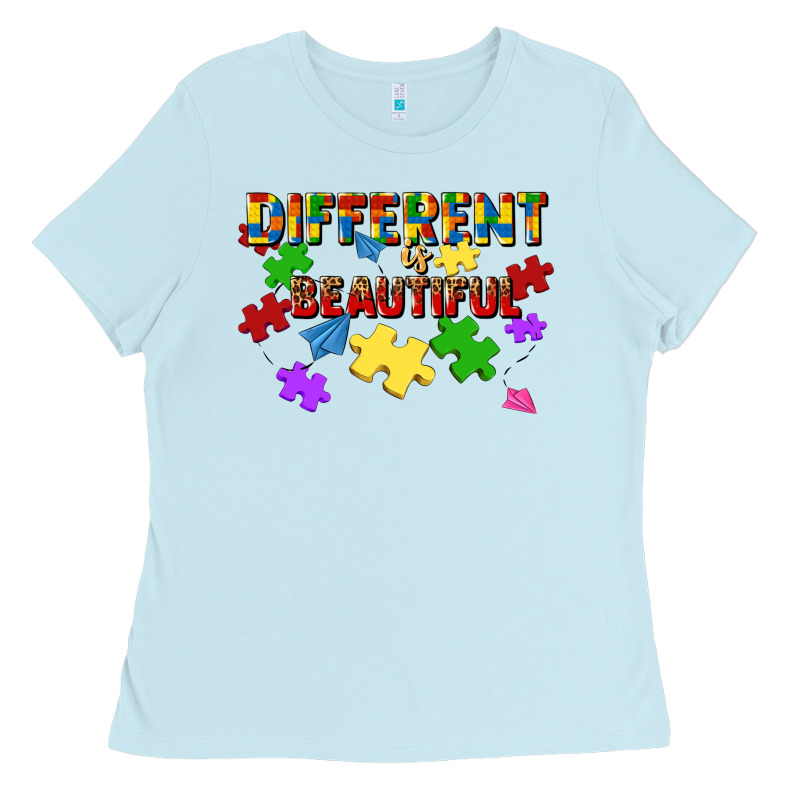 Different Is Beautiful Ladies Tee by JahusDesignShop | Teevron