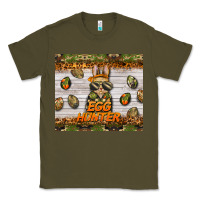 Army Green easter egg hunter  rabbit Classic Tee - BarkalooDesign