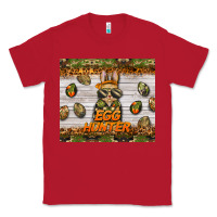 Red easter egg hunter  rabbit Classic Tee - BarkalooDesign