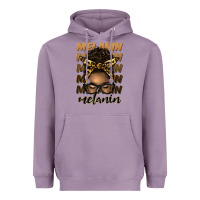 Lavender melanin afro messy bun Heavyweight Hoodie - Artiststas