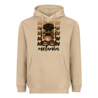 Mushroom melanin afro messy bun Heavyweight Hoodie - Artiststas