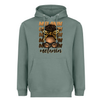 Sage melanin afro messy bun Heavyweight Hoodie - Artiststas