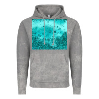 Cloud Rock turquoise glitter Vintage Hoodie - JahusDesignShop