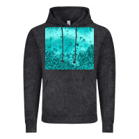 Vintage Black turquoise glitter Vintage Hoodie - JahusDesignShop