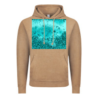 Vintage Coffee turquoise glitter Vintage Hoodie - JahusDesignShop