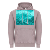 Vintage Zinc turquoise glitter Vintage Hoodie - JahusDesignShop
