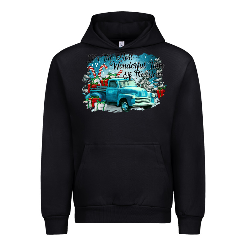 Its The Wonderful Time Of The Year Truck Urban Hoodie by CowGirlArtShop | Teevron