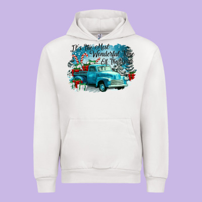 Its The Wonderful Time Of The Year Truck Urban Hoodie Designed By Cowgirlartshop