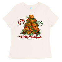 Bone Merry Christmas Basketball Ladies Tee - RanaPortraitStore