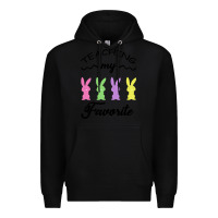 Black Teaching My Favorite Bunny Premium Hoodie - Bettercallsaul