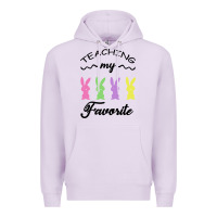 Lilac Teaching My Favorite Bunny Premium Hoodie - Bettercallsaul