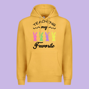 Teaching My Favorite Bunny Premium Hoodie Designed By Bettercallsaul
