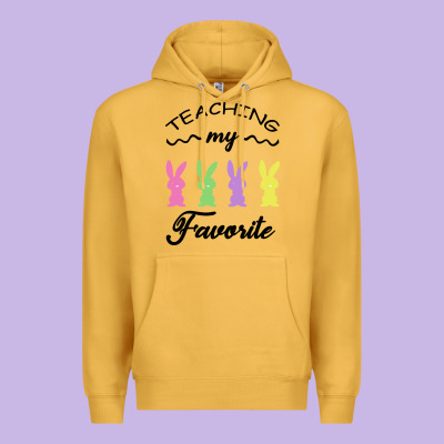 Teaching My Favorite Bunny Premium Hoodie Designed By Bettercallsaul