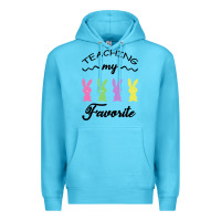 Ocean Blue Teaching My Favorite Bunny Premium Hoodie - Bettercallsaul