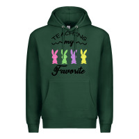 Sports Green Teaching My Favorite Bunny Premium Hoodie - Bettercallsaul