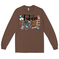 Chestnut Western Future Nurse Long Sleeve Tee - LillyAllenDesigns