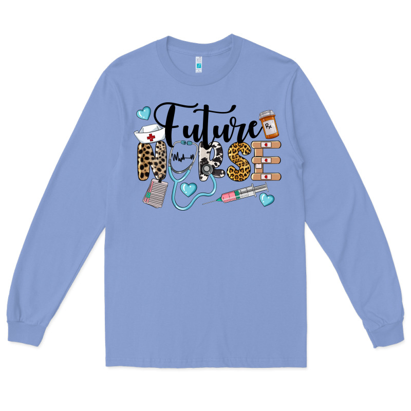 Western Future Nurse Long Sleeve Tee by LillyAllenDesigns | Teevron