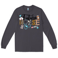 Smoke Western Future Nurse Long Sleeve Tee - LillyAllenDesigns