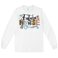 White Western Future Nurse Long Sleeve Tee - LillyAllenDesigns