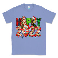 Colony Blue happy 2022 with christmas tree cake Classic Tee - AdoDesignShop