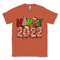 Copper happy 2022 with christmas tree cake Classic Tee - AdoDesignShop