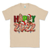 Mushroom happy 2022 with christmas tree cake Classic Tee - AdoDesignShop