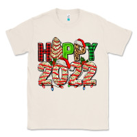 Natural happy 2022 with christmas tree cake Classic Tee - AdoDesignShop