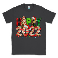 Smoke happy 2022 with christmas tree cake Classic Tee - AdoDesignShop