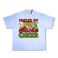 Grape Ice fueled by beer and christmas cheer with beer bottles Urban Heavy Tee - AdoDesignShop