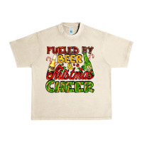 Sandshell fueled by beer and christmas cheer with beer bottles Urban Heavy Tee - AdoDesignShop