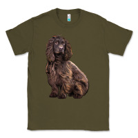 Army Green Boykin Spaniel Dog Classic Tee - LillyAllenDesigns