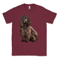 Burgundy Boykin Spaniel Dog Classic Tee - LillyAllenDesigns