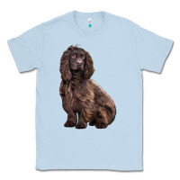 Dusty Blue Boykin Spaniel Dog Classic Tee - LillyAllenDesigns