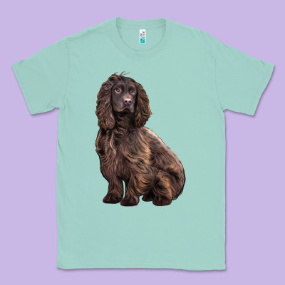 Boykin Spaniel Dog Classic Tee Designed By Lillyallendesigns