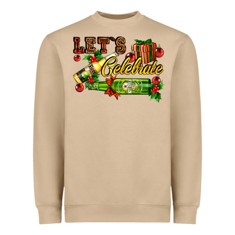 Let`s Celebrate With Beer Bottles Heavyweight Sweatshirt by AdoDesignShop | Teevron