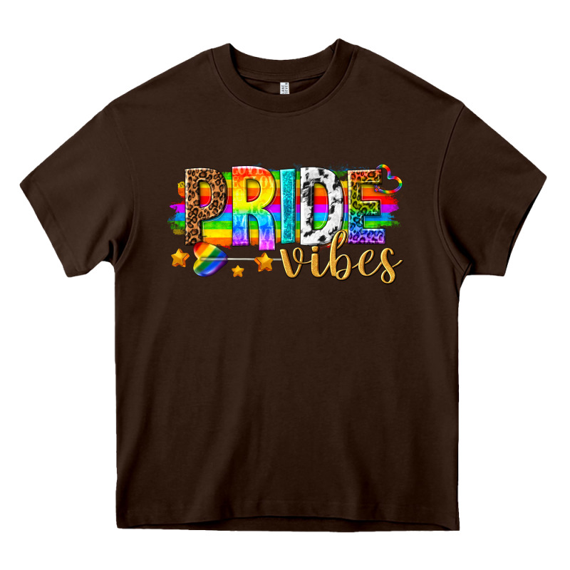 Pride Vibes Heavy Core Tee by texasbilliewilder | Teevron