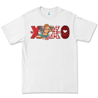 White xoxo cupid Premium Tee - RanaPortraitStore